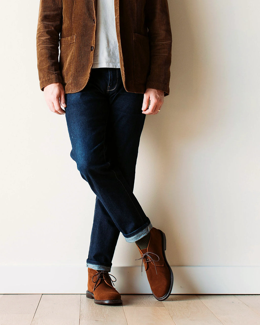 Unlined Chukka - Bourbon Suede