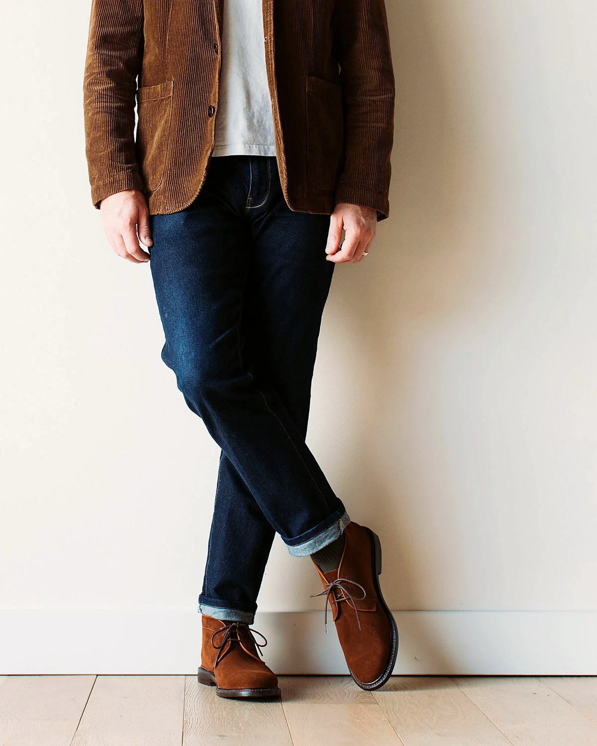 Unlined Chukka - Bourbon Suede
