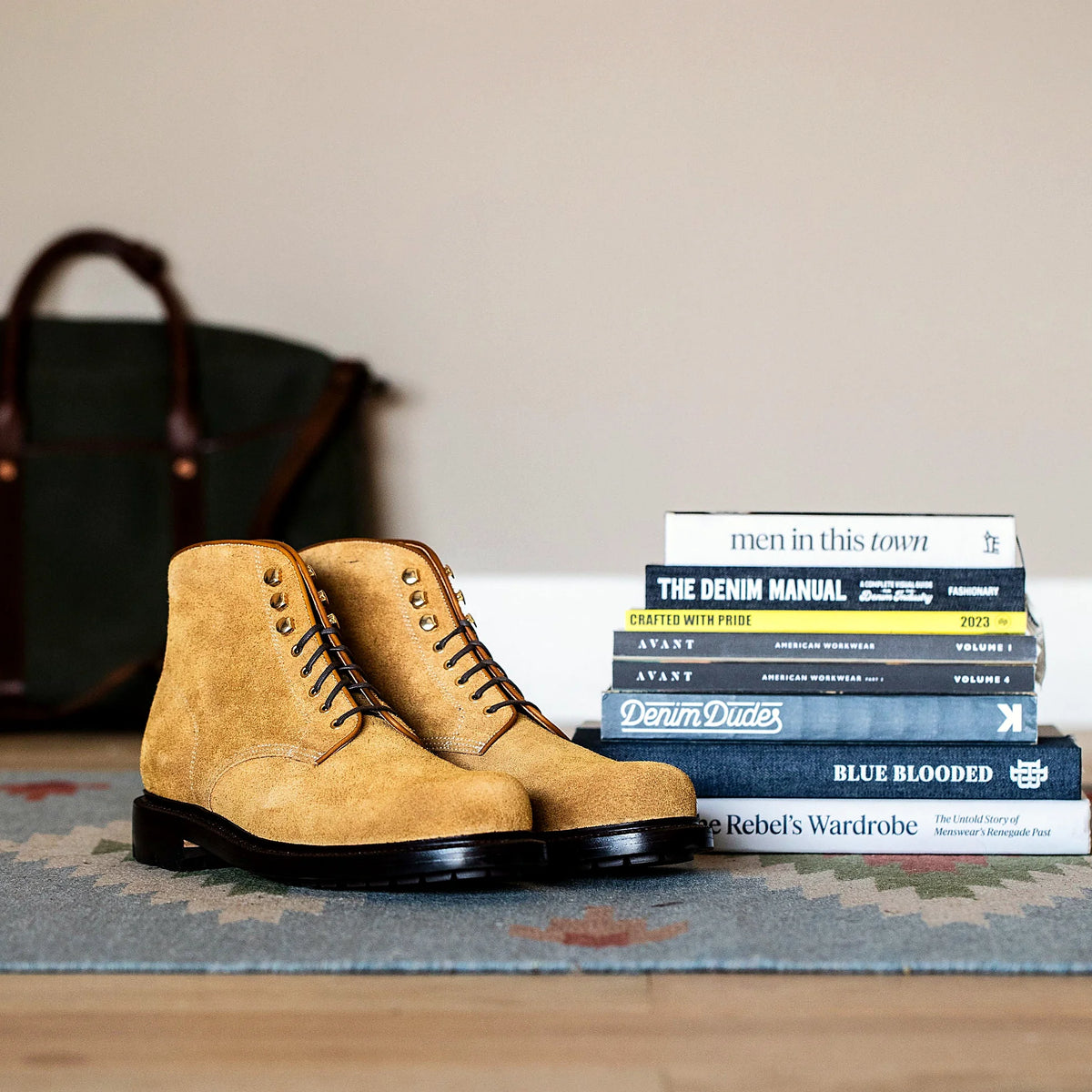 Butterum Gum Oiled Plain Toe Boot — Goodyear welted leather boot
