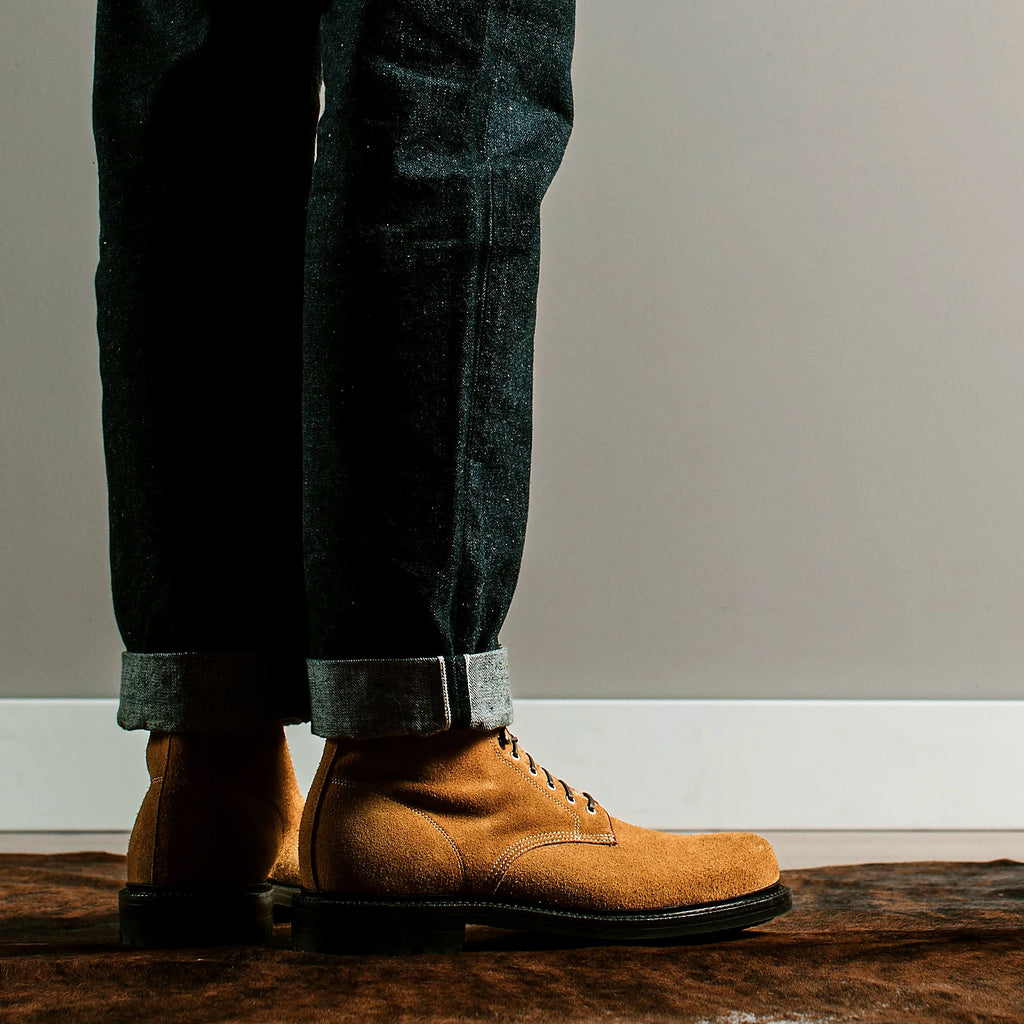 Butterum Gum Oiled Plain Toe Boot — Goodyear welted leather boot