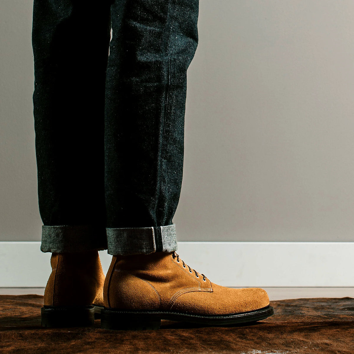 Butterum Gum Oiled Plain Toe Boot — Goodyear welted leather boot