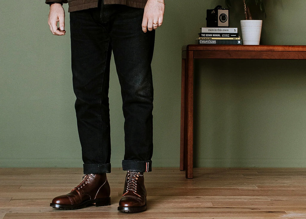 Crimson Chromexcel Cap Toe Boot — Goodyear welted leather boot
