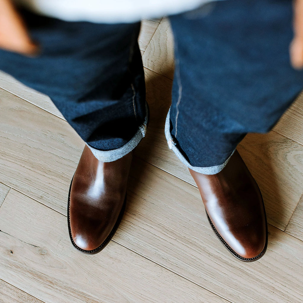 Chelsea Boot - Crimson Chromexcel