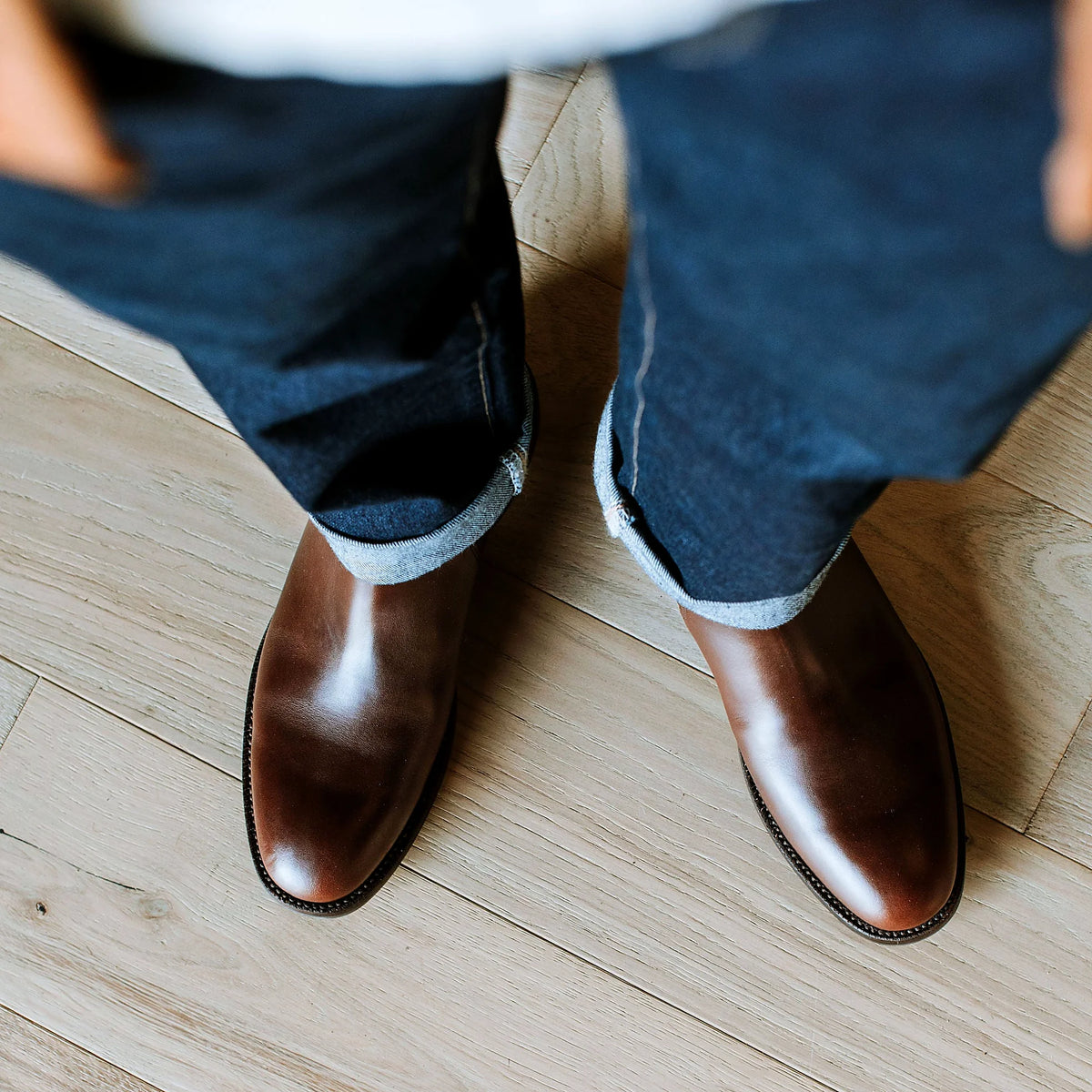 Chelsea Boot - Crimson Chromexcel