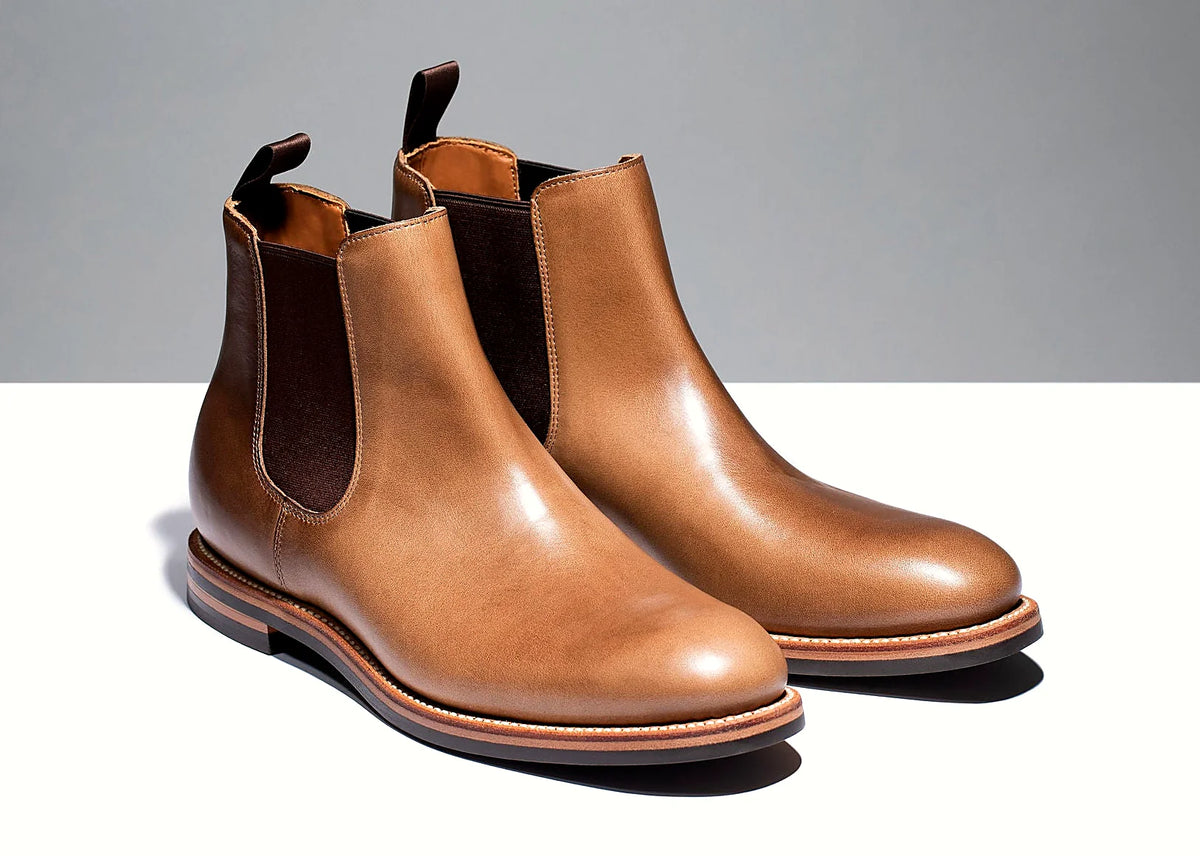 Chelsea boot in Dune Chromexcel with double-sided gore