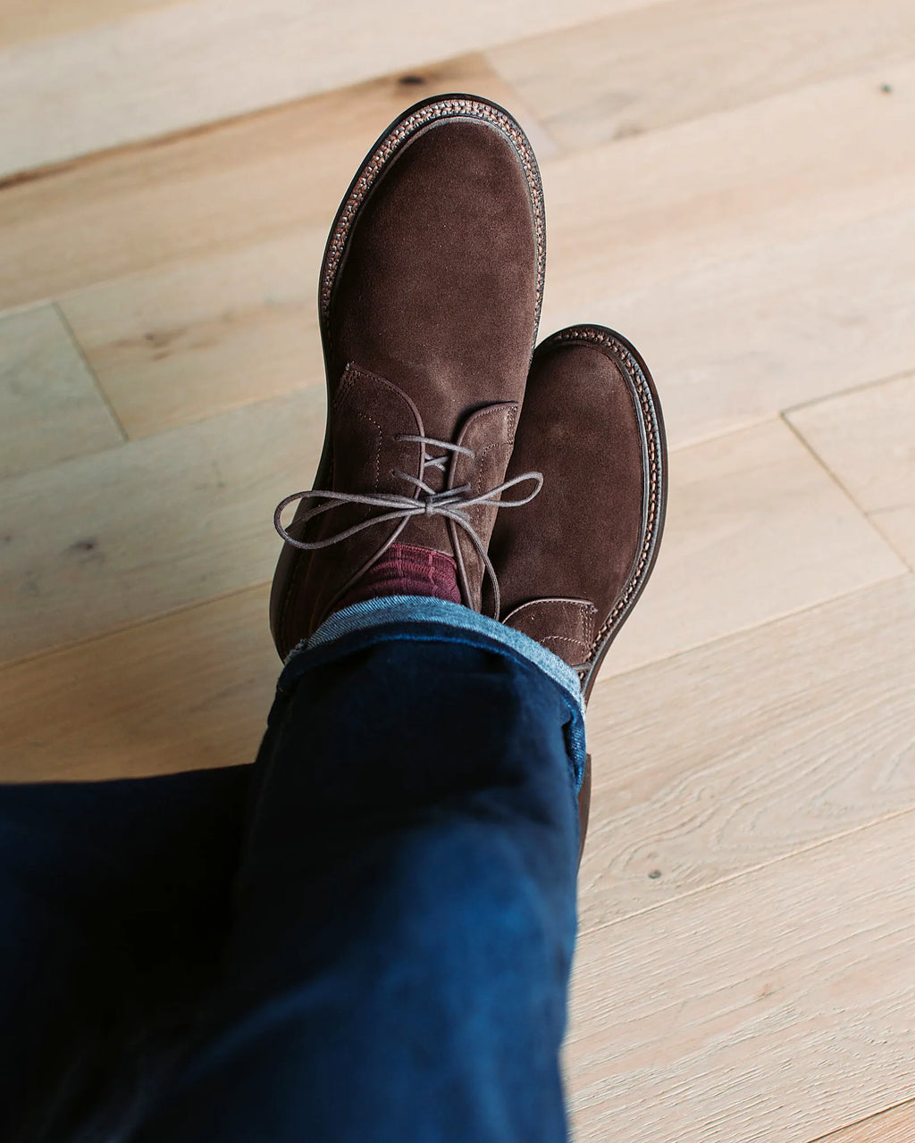 Unlined Chukka - Espresso Suede