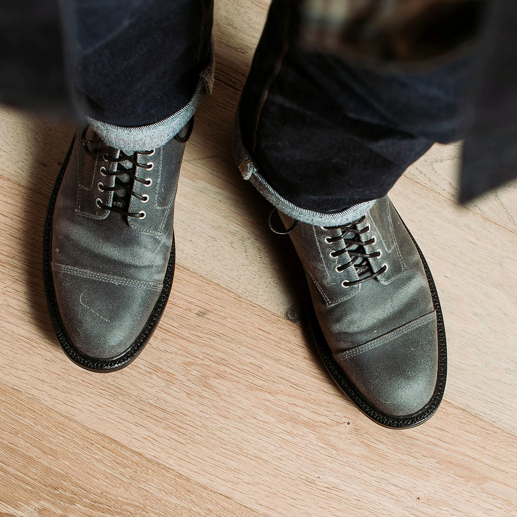 Cap Toe Boot Frost Waxed Commander