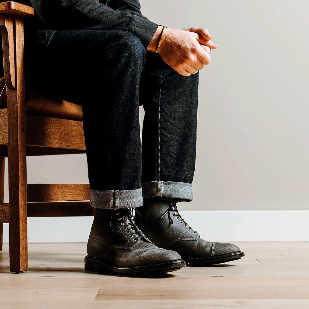 Cap Toe Boot Frost Waxed Commander