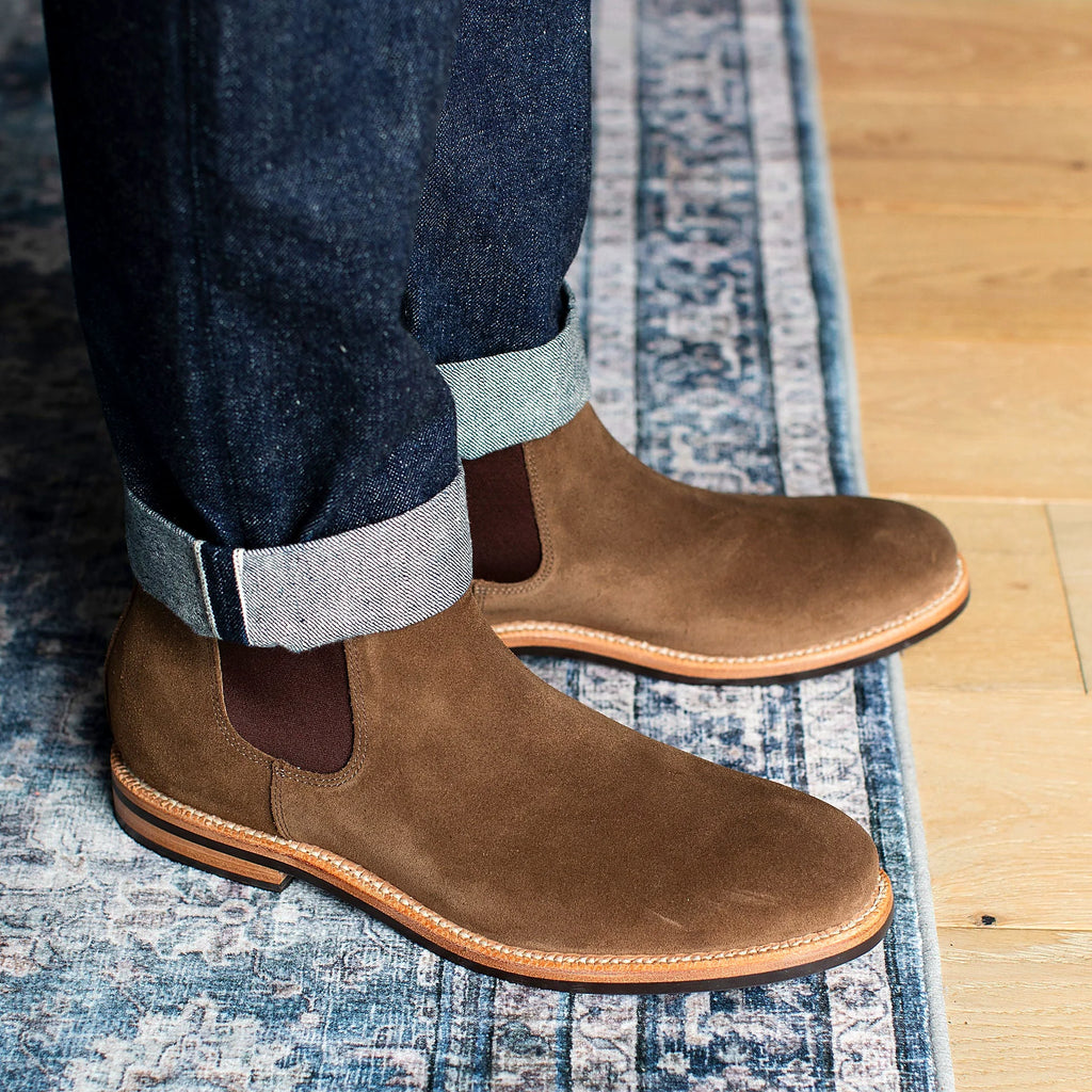 Chelsea Boot - Husk Suede